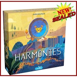 Libellud Harmonies Board Game Strategy Nature World Building New Sealed Asmodee